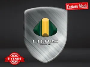 Lotus Autoembleme Personalisierbar Limitiert Universal Robust
